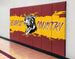 Bison Firewall™ Graphic Flange Mount Wall Padding 2' x 6' Panel