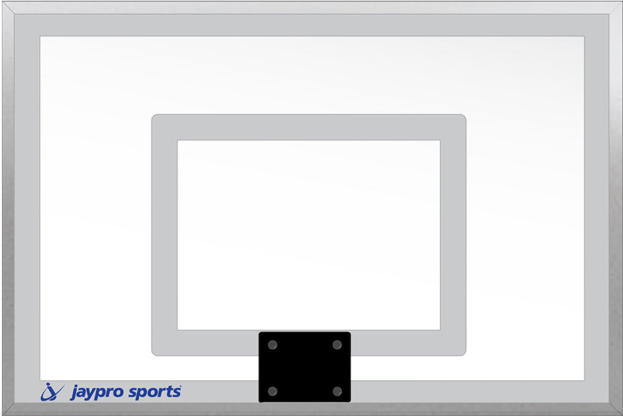 JayPro Sports Backboard - Acrylic Replacement - Portable - (48 in.W x 32 in.H) (Outdoor)