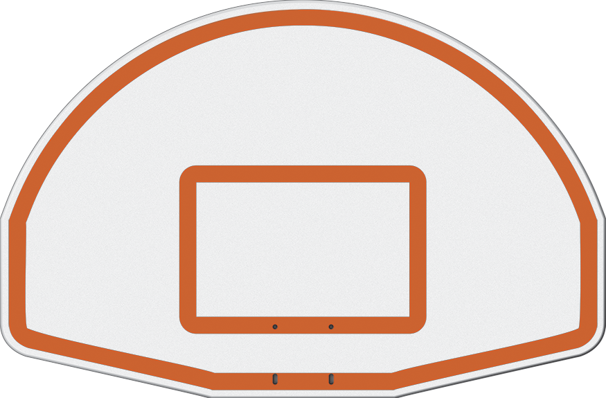 JayPro Sports Basketball System - Straight Post (4-1/2 in. Pole with 4 ft. Offset) - 36 in. Aluminum Fan Backboard - Super Goal
