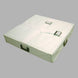 JayPro Sports Baseball Base Set - Economy Base (15 in.L x 15 in.W x 3 in.H) (Set of 3) (White)