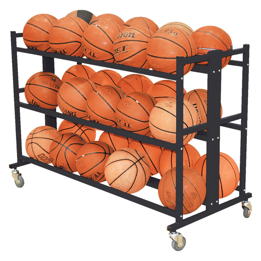 JayPro Sports Ball Cart - Double - Atlas  Series (30 Ball)