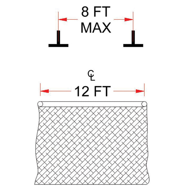 BBC-PARKITA - Ceiling Mounting Kit - Parallel - Spanning 8 ft. On Center or Less - Image 1