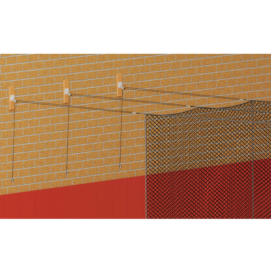 BBC-QS55 - Batting Cage (55 ft.L x 14 ft.W x 14 ft.H) - Quick Set-Up (Indoor) - Image 4