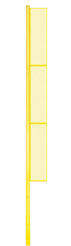 BBCFP-30 - Foul Poles - Collegiate (30 ft.) - Baseball/Softball (Semi-Permanent) (Yellow) - Image 2