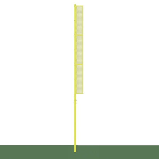 BBCFP-30 - Foul Poles - Collegiate (30 ft.) - Baseball/Softball (Semi-Permanent) (Yellow) - Image 1