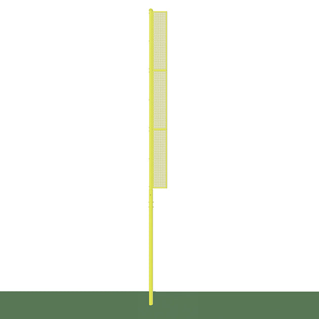 BBCFP-30 - Foul Poles - Collegiate (30 ft.) - Baseball/Softball (Semi-Permanent) (Yellow) - Image 1