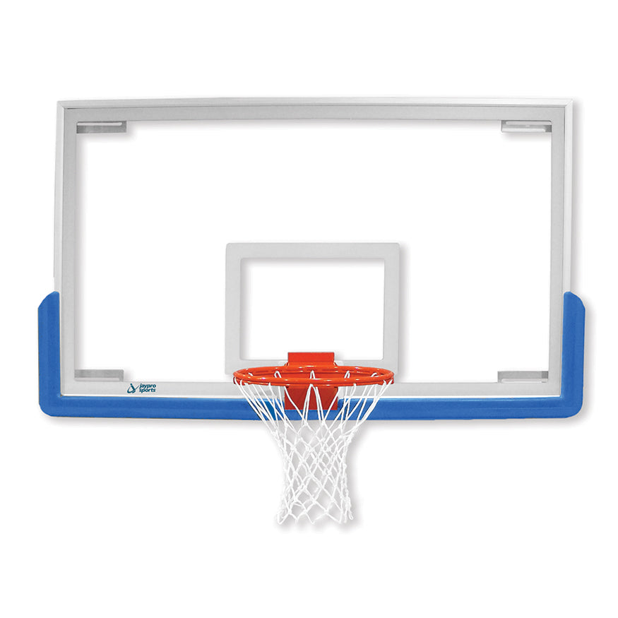 BBRP-42 - Backboard Replacement Package - (72 in.W x 42 in.H) (Indoor) - Unbreakable - Tempered Glass, Contender Pro Breakaway Goal - NCAA, NFHS Compliant - Image 1