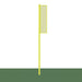 JayPro Sports Foul Poles - Collegiate (15 ft.) - Baseball/Softball (Surface Mount)  (Yellow)