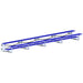 JayPro Sports Bleacher - 27 ft. (2 Row - Single Foot Plank) - Tip & Roll  (Powder Coated)