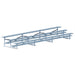 JayPro Sports Bleacher - 21 ft. (3 Row - Single Foot Plank) - All Aluminum