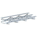 JayPro Sports Bleacher - 21 ft. (3 Row - Single Foot Plank) - Tip & Roll