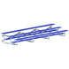 JayPro Sports Bleacher - 21 ft. (3 Row - Single Foot Plank) - Tip & Roll  (Powder Coated)