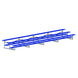 JayPro Sports Bleacher - 27 ft. (3 Row - Single Foot Plank) - Standard, Outdoor  (Powder Coated)