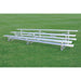 JayPro Sports Bleacher - 15 ft. (3 Row - Single Foot Plank) - All Aluminum