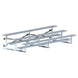 JayPro Sports Bleacher - 15 ft. (3 Row - Single Foot Plank)  -Tip & Roll