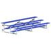 JayPro Sports Bleacher - 15 ft. (3 Row - Single Foot Plank)  - Tip & Roll  (Powder Coated)