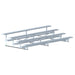 JayPro Sports Bleacher - 15 ft. (4 Row - Single Foot Plank) - Standard, Outdoor