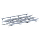 JayPro Sports Bleacher - 21 ft. (4 Row - Single Foot Plank) - Tip & Roll