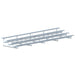 JayPro Sports Bleacher - 27 ft. (4 Row - Single Foot Plank) - All Aluminum