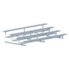 JayPro Sports Bleacher - 15 ft. (4 Row - Single Foot Plank) - All Aluminum