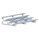JayPro Sports Bleacher - 15 ft. (4 Row - Single Foot Plank) - Tip & Roll