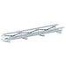 JayPro Sports Bleacher - 21 ft. (2 Row - Double Foot Plank) - Tip & Roll