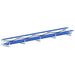 JayPro Sports Bleacher - 27 ft. (2 Row - Double Foot Plank) - Tip & Roll  (Powder Coated)