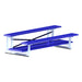 JayPro Sports Bleacher - 7-1/2 ft. (2 Row - Double Foot Plank) - All Aluminum  (Powder Coated)
