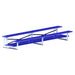 JayPro Sports Bleacher - 15 ft. (2 Row - Double Foot Plank) (Powder Coated)