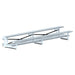 JayPro Sports Bleacher - 15 ft. (2 Row - Double Foot Plank) - Tip & Roll