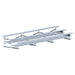 JayPro Sports Bleacher - 21 ft. (3 Row - Double Foot Plank) - All Aluminum