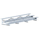 JayPro Sports Bleacher - 21 ft. (3 Row - Double Foot Plank) - All Aluminum