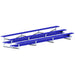 JayPro Sports Bleacher - 21 ft. (3 Row - Double Foot Plank) - All Aluminum  (Powder Coated)