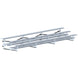 JayPro Sports Bleacher - 21 ft. (3 Row - Double Foot Plank) - Tip & Roll