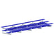 JayPro Sports Bleacher - 27 ft. (3 Row - Double Foot Plank) - All Aluminum  (Powder Coated)