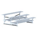 JayPro Sports Bleacher - 7-1/2 ft. (3 Row - Double Foot Plank) - All Aluminum