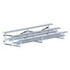 JayPro Sports Bleacher - 15 ft. (3 Row - Double Foot Plank) - Tip & Roll