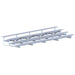 JayPro Sports Bleacher - 27 ft. (4 Row - Double Foot Plank) - All Aluminum