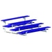 JayPro Sports Bleacher - 7-1/2 ft. (4 Row - Double Foot Plank) - Tip & Roll  (Powder Coated)