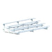 JayPro Sports Bleacher - 15 ft. (4 Row - Double Foot Plank) -Tip & Roll