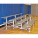 JayPro Sports Bleacher - 15 ft. (4 Row - Double Foot Plank) -Tip & Roll