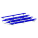 JayPro Sports Bleacher - 15 ft. (4 Row - Double Foot Plank) - Tip & Roll  (Powder Coated)