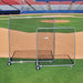 JayPro Sports Fungo Screen Replacement Net (8 ft. x 8 ft.) - Big League Series