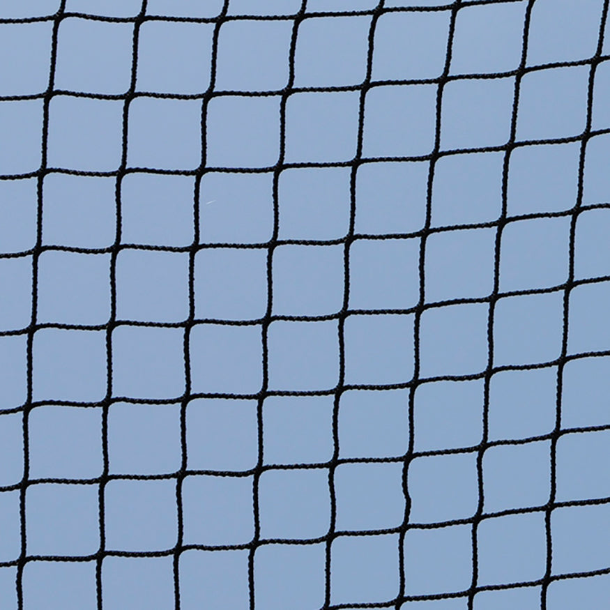 JayPro Sports Batting Cage Replacement Net  (#42 Weather -Treated Nylon Mesh) - Big League Series - Bomber  All Star/Elite/Pro Batting Cages (Black)