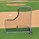 JayPro Sports Pitcher's Screen Replacement Net (8 ft. x 8 ft.) - Big League Series (Black)