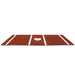 JayPro Sports Batting Mat (6 ft.L x 12 ft.W) (Clay)