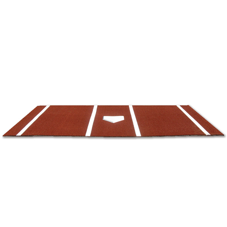 JayPro Sports Batting Mat (6 ft.L x 12 ft.W) (Clay)