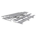 JayPro Sports Bleacher - 15 ft. (3 Row - Double Foot Plank) - Back-To-Back