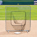 JayPro Sports Baseball/Softball Soft Toss Screen - Classic (7 ft. x 7 ft.)
