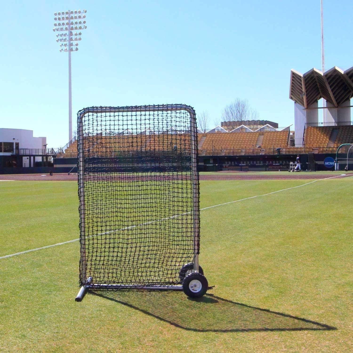 Cimarron Sports 6' x 4' #84 Field Protection Screen w/ Wheels CMH-6x484PSNFW